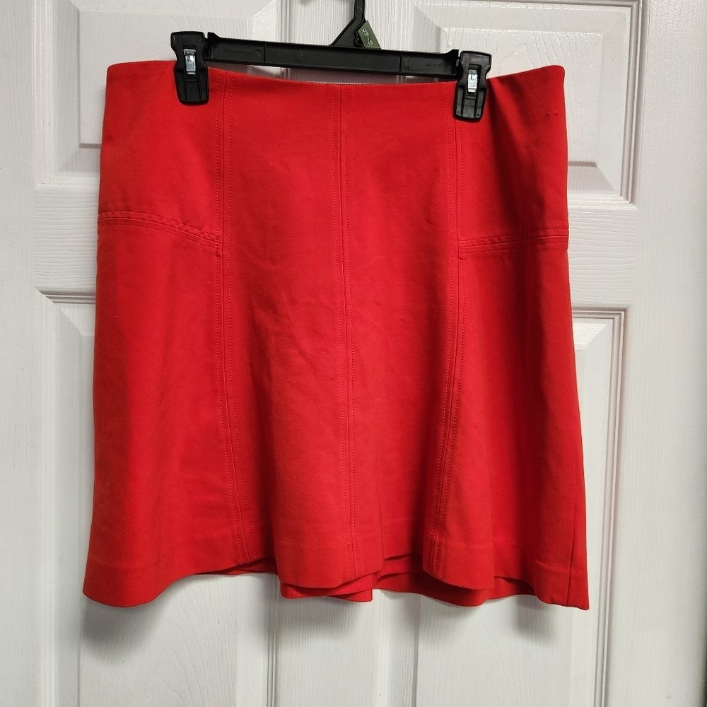 LOFT Cherry Red Skirt